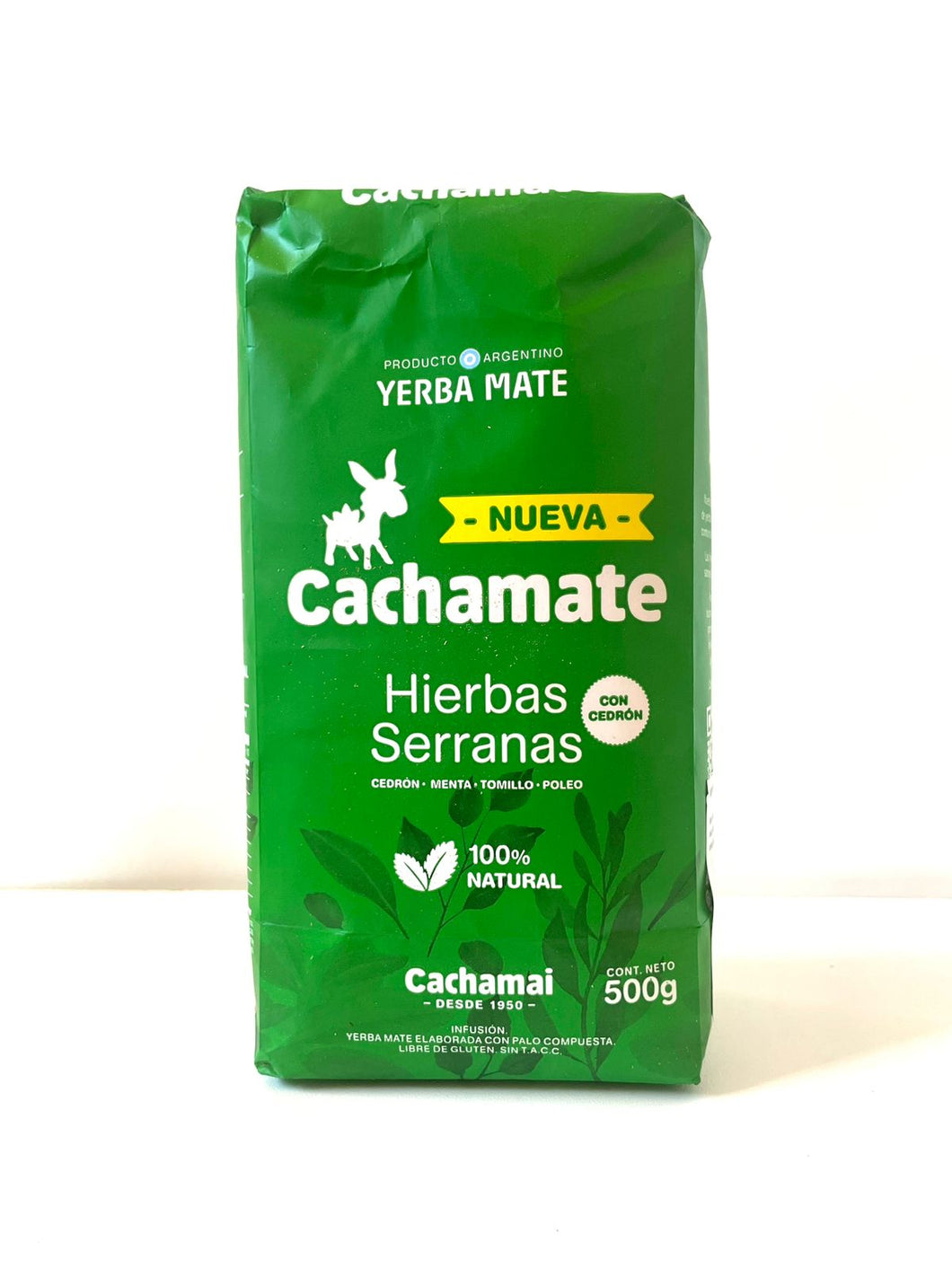 Cachamate hierbas serranas verde