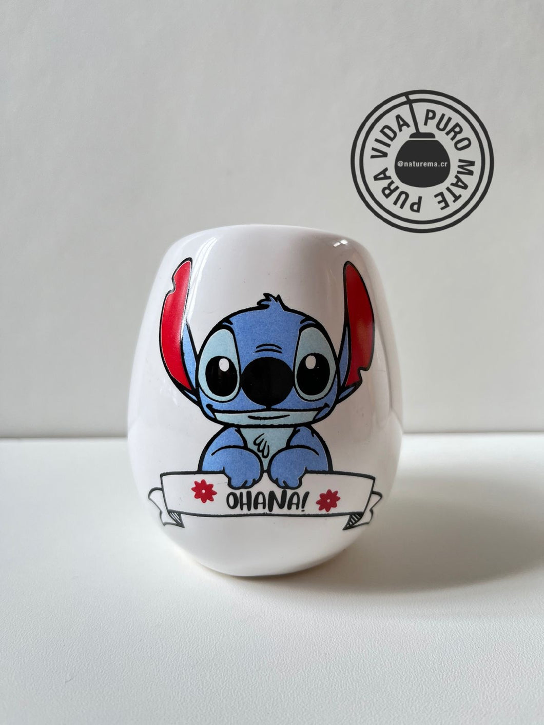 Mate de Ceramica Stitch