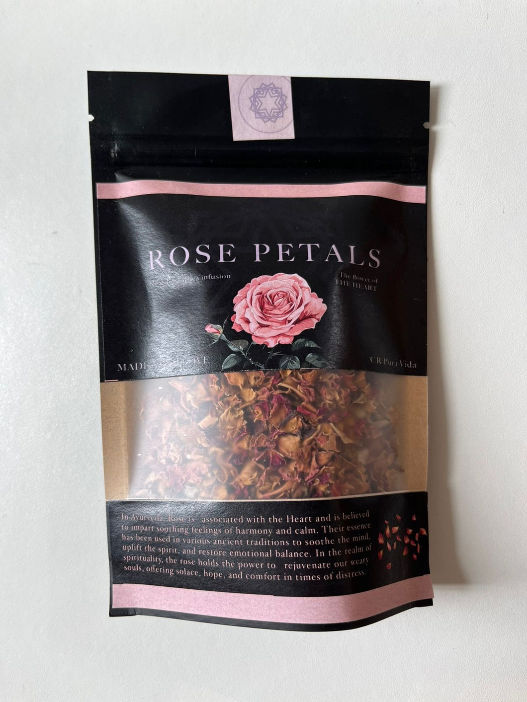 Té a granel de rosas