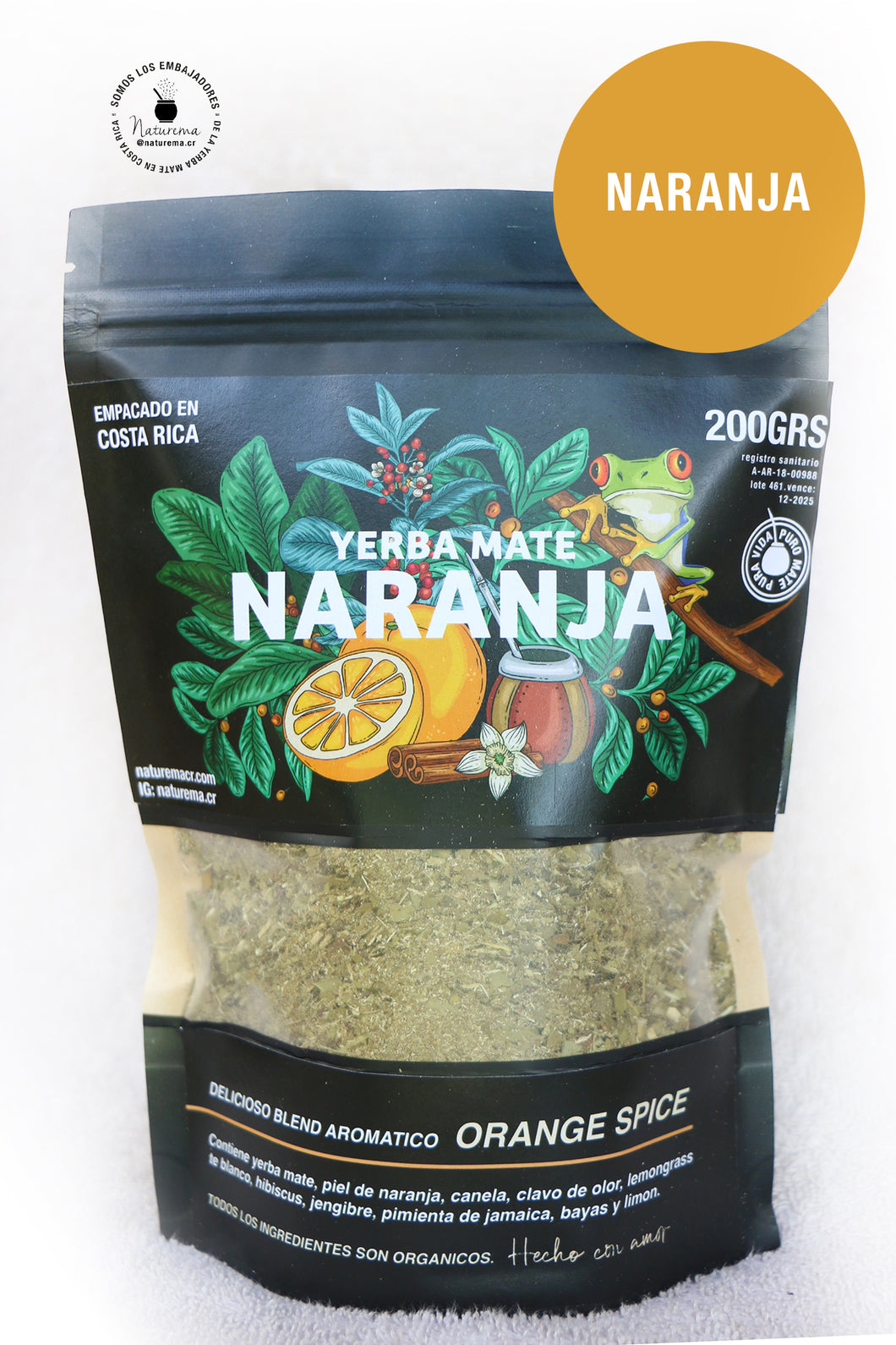 Yerba Mate NARANJA